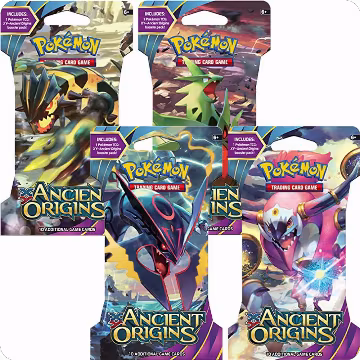 Ancient Origins Sleeved Booster Pack Art Bundle [Set of 4], XY - Ancient Origins — Pokémon sealed product price