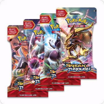 BREAKthrough Sleeved Booster Pack Art Bundle [Set of 4], XY - BREAKthrough — Pokémon sealed product price