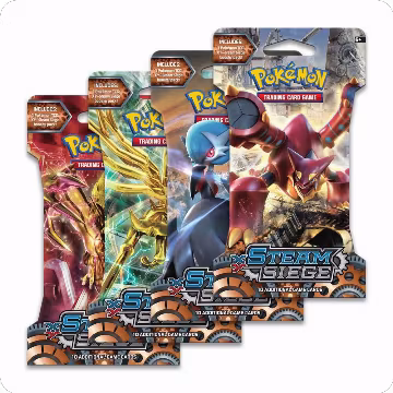 Steam Siege Sleeved Booster Pack Art Bundle [Set of 4], XY - Steam Siege — Pokémon sealed product price