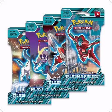 Plasma Freeze Sleeved Booster Pack Art Bundle [Set of 4], Plasma Freeze — Pokémon sealed product price