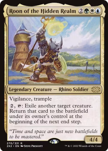 Roon of the Hidden Realm (270), Double Masters 2022 — Magic card price