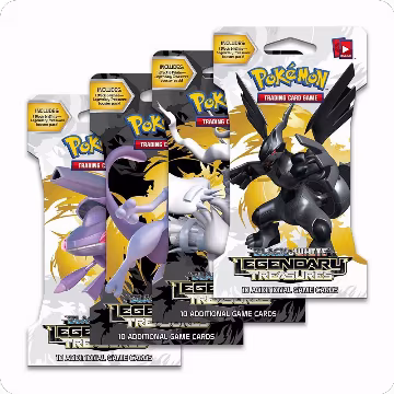 Legendary Treasures Sleeved Booster Pack Art Bundle [Set of 4], Legendary Treasures — Pokémon sealed product price