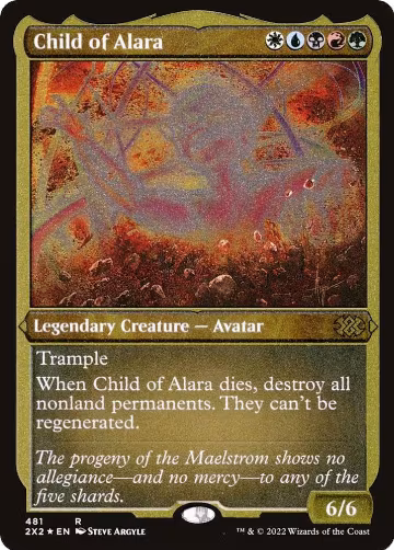 Child of Alara (Foil Etched) (481), Double Masters 2022 — Magic card price