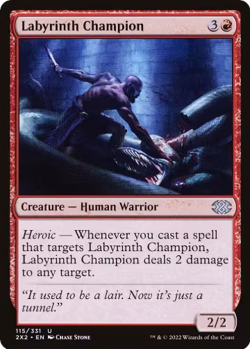 Labyrinth Champion (115), Double Masters 2022 — Magic card price