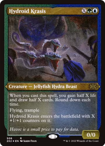 Hydroid Krasis (Foil Etched) (506), Double Masters 2022 — Magic card price