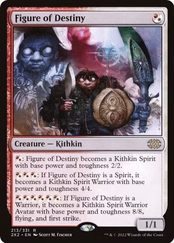 Figure of Destiny (213), Double Masters 2022 — Magic card price