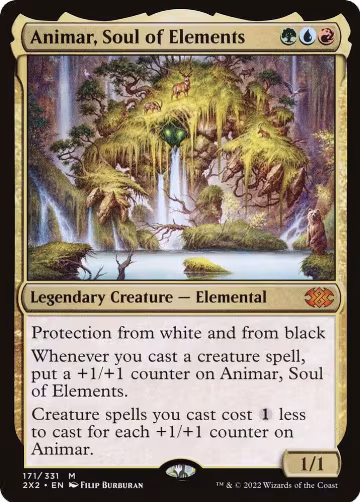 Animar, Soul of Elements (171), Double Masters 2022 — Magic card price