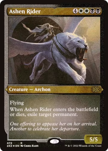Ashen Rider (Foil Etched) (472), Double Masters 2022 — Magic card price