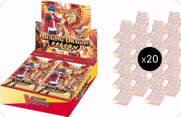 Blazing Dragon Reborn Booster Box Case, D-BT06: Blazing Dragon Reborn — Vanguard sealed product price