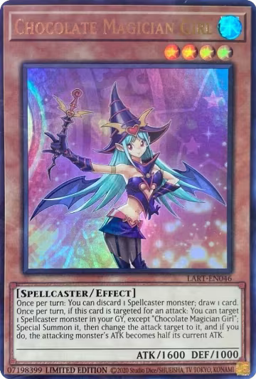 Chocolate Magician Girl (LART-EN046), The Lost Art Promotion — Yu-Gi-Oh! card price