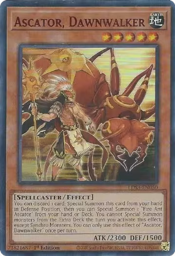 Ascator, Dawnwalker (Red) (LDS3-EN050), Legendary Duelists: Season 3 — Yu-Gi-Oh! card price