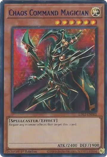Chaos Command Magician (Blue) (LDS3-EN083), Legendary Duelists: Season 3 — Yu-Gi-Oh! card price