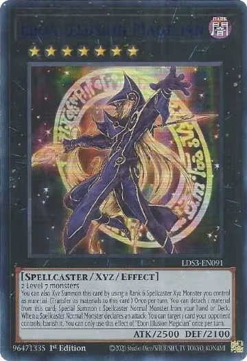 Ebon Illusion Magician (Blue) (LDS3-EN091), Legendary Duelists: Season 3 — Yu-Gi-Oh! card price