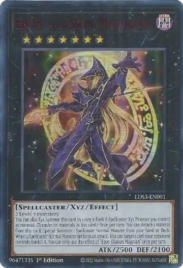 Ebon Illusion Magician (Red) (LDS3-EN091), Legendary Duelists: Season 3 — Yu-Gi-Oh! card price