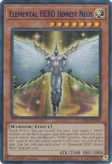 Elemental HERO Honest Neos (Blue) (LDS3-EN102), Legendary Duelists: Season 3 — Yu-Gi-Oh! card price