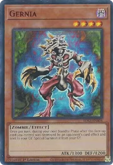Gernia (Red) (LDS3-EN004), Legendary Duelists: Season 3 — Yu-Gi-Oh! card price