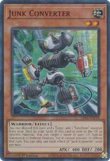 Junk Converter (Red) (LDS3-EN118), Legendary Duelists: Season 3 — Yu-Gi-Oh! card price