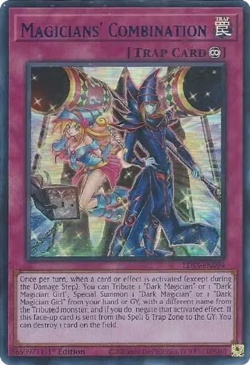 Magicians' Combination (Blue) (LDS3-EN099), Legendary Duelists: Season 3 — Yu-Gi-Oh! card price
