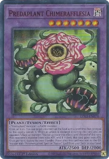 Predaplant Chimerafflesia (Red) (LDS3-EN074), Legendary Duelists: Season 3 — Yu-Gi-Oh! card price