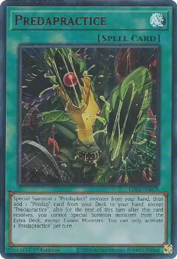 Predapractice (Red) (LDS3-EN079), Legendary Duelists: Season 3 — Yu-Gi-Oh! card price