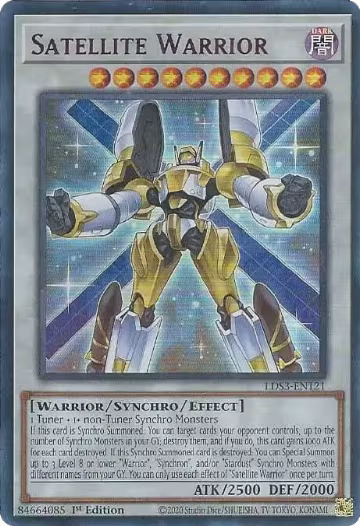 Satellite Warrior (Red) (LDS3-EN121), Legendary Duelists: Season 3 — Yu-Gi-Oh! card price