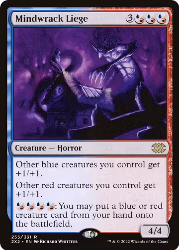 Mindwrack Liege (255), Double Masters 2022 — Magic card price