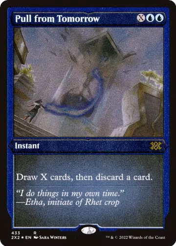 Pull from Tomorrow (Foil Etched) (433), Double Masters 2022 — Magic card price