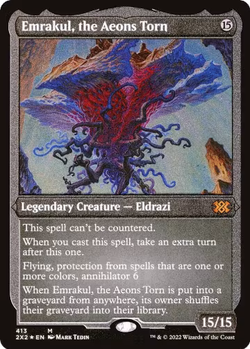 Emrakul, the Aeons Torn (Foil Etched) (413), Double Masters 2022 — Magic card price