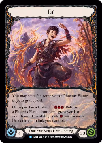 Fai (FAI001), Blitz Deck: Uprising - Fai — Flesh & Blood card price