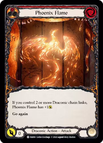 Phoenix Flame (FAI008), Blitz Deck: Uprising - Fai — Flesh & Blood card price