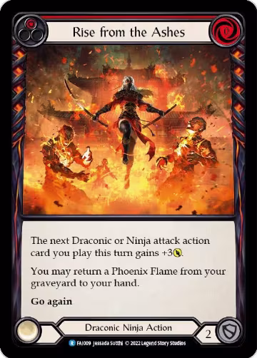 Rise From the Ashes (Red) (FAI009), Blitz Deck: Uprising - Fai — Flesh & Blood card price