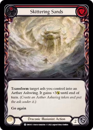 Skittering Sands (DRO013), Blitz Deck: Uprising - Dromai — Flesh & Blood card price