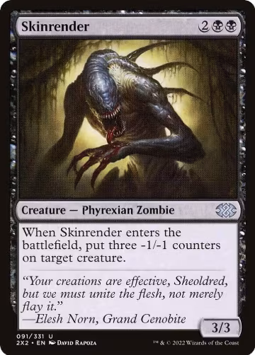 Skinrender (91), Double Masters 2022 — Magic card price
