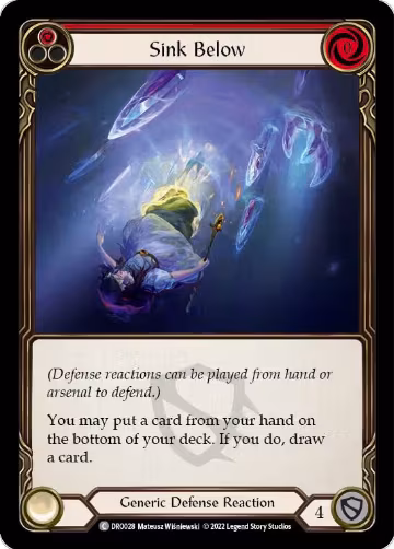 Sink Below (DRO028) — card price