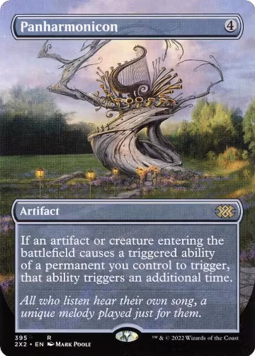 Panharmonicon (Borderless) (395), Double Masters 2022 — Magic card price