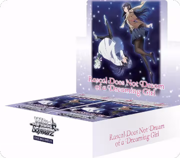 Rascal Does Not Dream of a Dreaming Girl Booster Box, Rascal Does Not Dream of a Dreaming Girl — Weiß Schwarz sealed product price