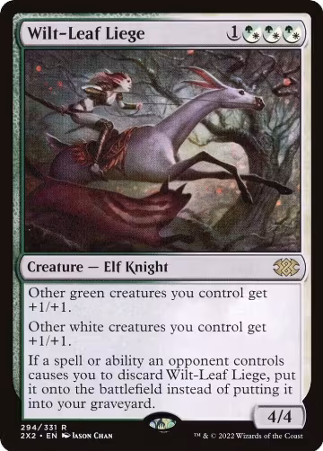 Wilt-Leaf Liege (294), Double Masters 2022 — Magic card price