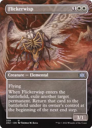 Flickerwisp (Borderless) (339), Double Masters 2022 — Magic card price