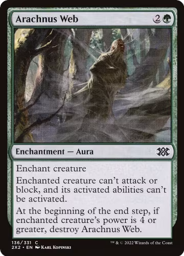Arachnus Web (136), Double Masters 2022 — Magic card price