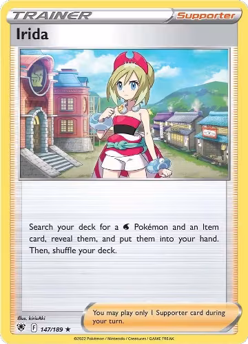 Irida - 147/189 (147/189), Deck Exclusives — Pokémon card price