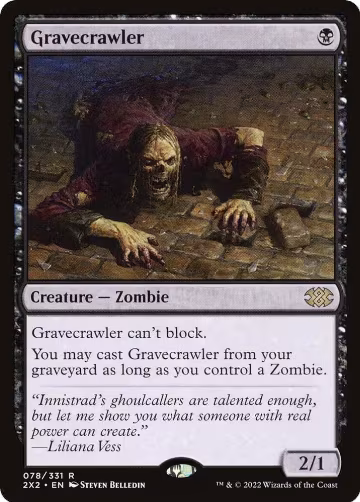 Gravecrawler (78), Double Masters 2022 — Magic card price