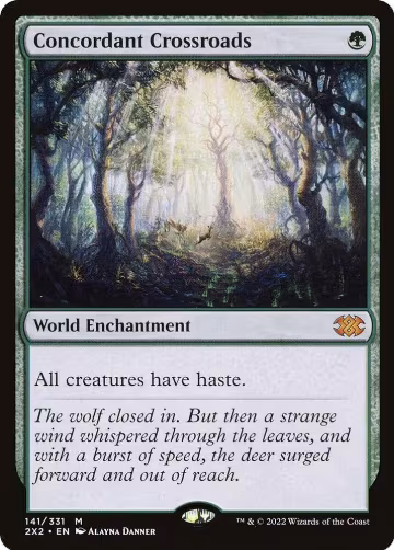 Concordant Crossroads (141), Double Masters 2022 — Magic card price