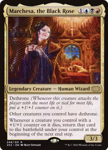 Marchesa, the Black Rose (248), Double Masters 2022 — Magic card price