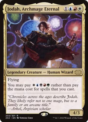 Jodah, Archmage Eternal (233), Double Masters 2022 — Magic card price
