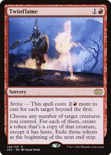 Twinflame (129), Double Masters 2022 — Magic card price