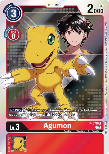 Agumon - P-079 (P-079 P), Digimon Promotion Cards — Digimon card price