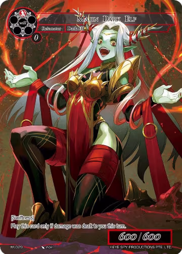Majin Dark Elf (WL029), Promo Cards — Force of Will card price