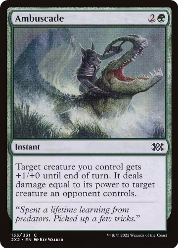 Ambuscade (133), Double Masters 2022 — Magic card price