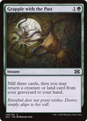Grapple with the Past (149), Double Masters 2022 — Magic card price