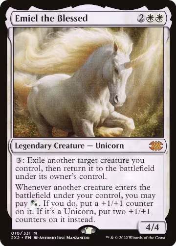 Emiel the Blessed (10), Double Masters 2022 — Magic card price